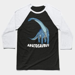 Apatosaurus Dinosaur Design Baseball T-Shirt